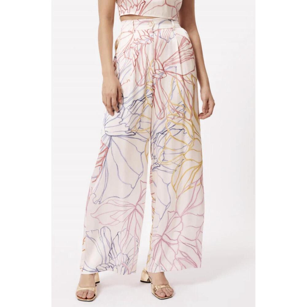 NEW FRNCH philo woven pants in pastel sketch